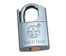 SAN LI CHROME PLATED PADLOCK 40MM  (WITH EXTRA LOCK ARM )