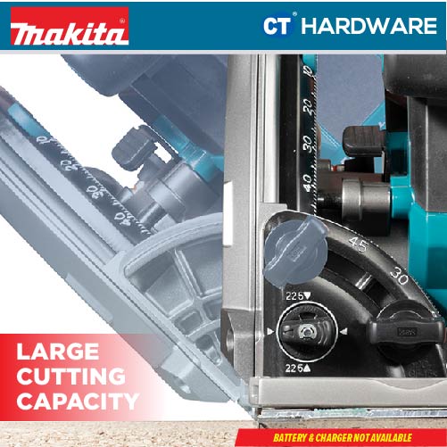 MAKITA SP001GZ02 CORDLESS PLUNGE CUT SAW 40V 6-1/2" 165MM 2500-4900RPM WITHOUT BATTERY & CHARGER