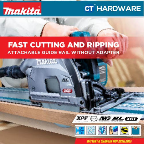 Makita SP001GZ02 XGT 40Vmax Cordless Brushless Plunge Cut Saw 165mm (6-1/2") (Body Only)