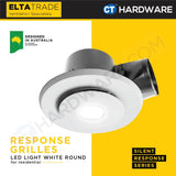 ELTA TRADE DUCTED CEILING FAN (SET) SRF100 SILENT RESPONSE with SRG100 HEADER BOX GRILLES  (4 VARIATION) [EXHAUST FAN]