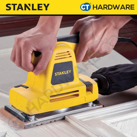 STANLEY SSS310 CORDED 1/2" SHEET SANDER 310W | 6000-10000RPM | 115 X 280MM