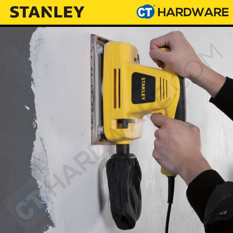 STANLEY SSS310 CORDED 1/2" SHEET SANDER 310W | 6000-10000RPM | 115 X 280MM