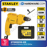 STANLEY STDR5510 CORDED ROTARY DRILL 550W | 10MM