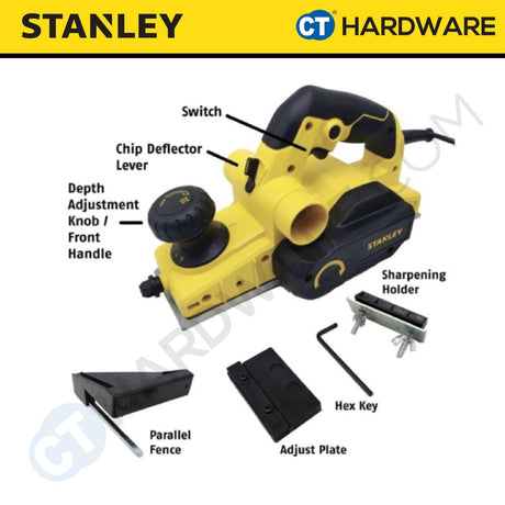 Stanley STEL630 Planer 750W 82mm