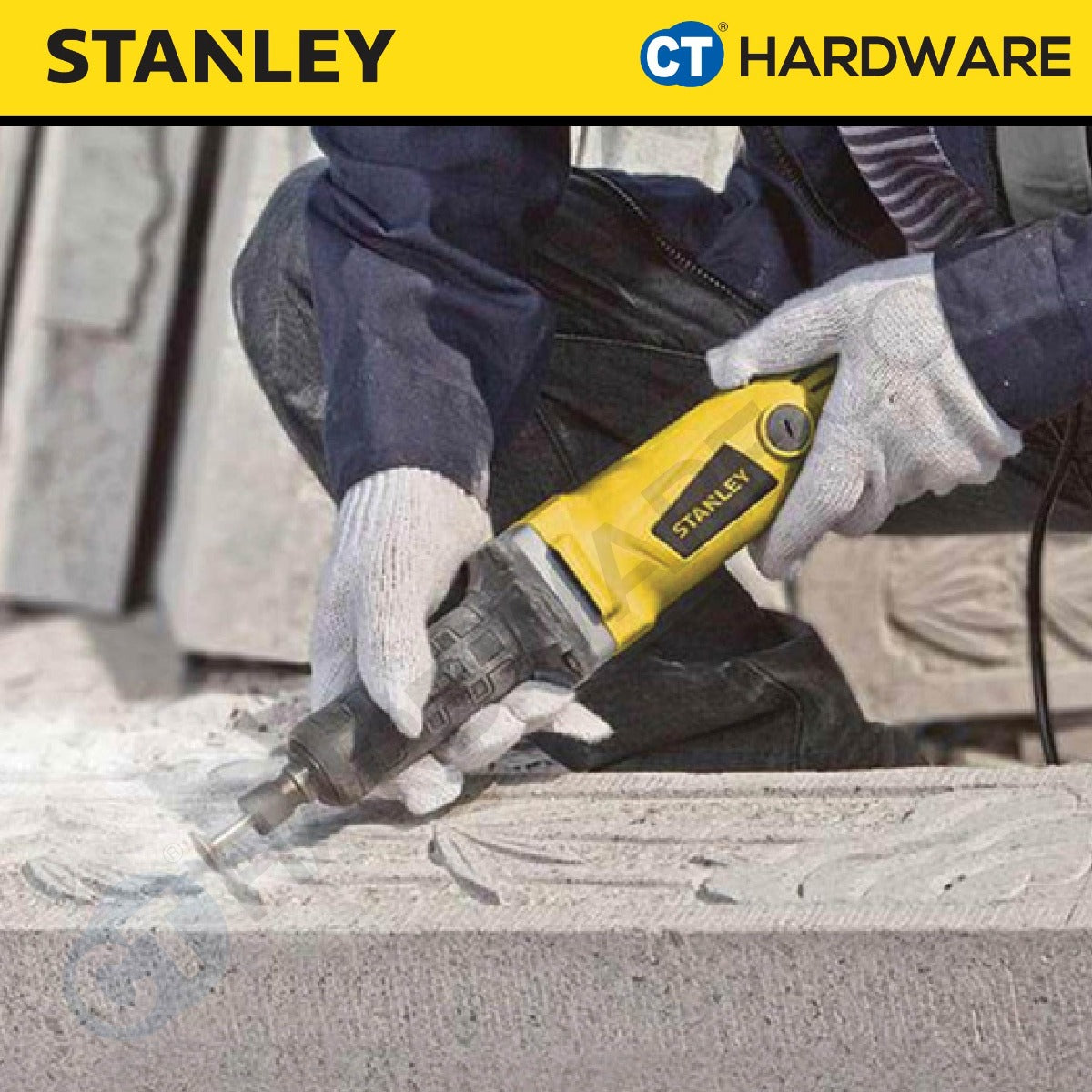 STANLEY STEL861 CORDED DIE GRINDER 500W | 6MM | M15
