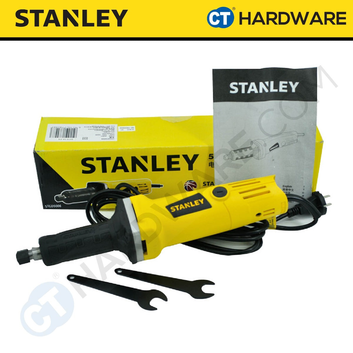 STANLEY STEL861 CORDED DIE GRINDER 500W | 6MM | M15