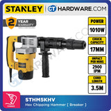 STANLEY STHM5KHV CORDED HEX CHIPPING HAMMER 1010W | 17MM