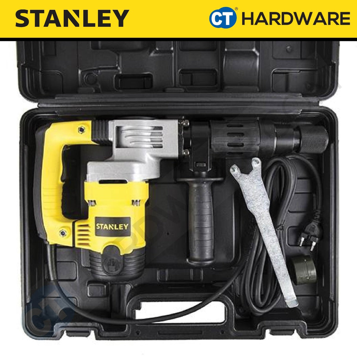 STANLEY STHM5KHV CORDED HEX CHIPPING HAMMER 1010W | 17MM