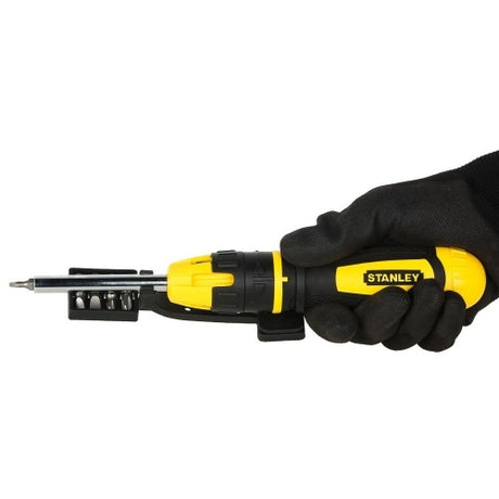 Stanley STHT68010-8 10PCS MULTI-BIT RATCHETING SCREWDRIVER