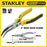 STANLEY BENT NOSE PLIER 6"