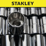 STANLEY STMT729-8B METRIC STANDARD SOCKET 1/2"  DRIVE 12 POINTS | SIZE: 22MM - 36MM