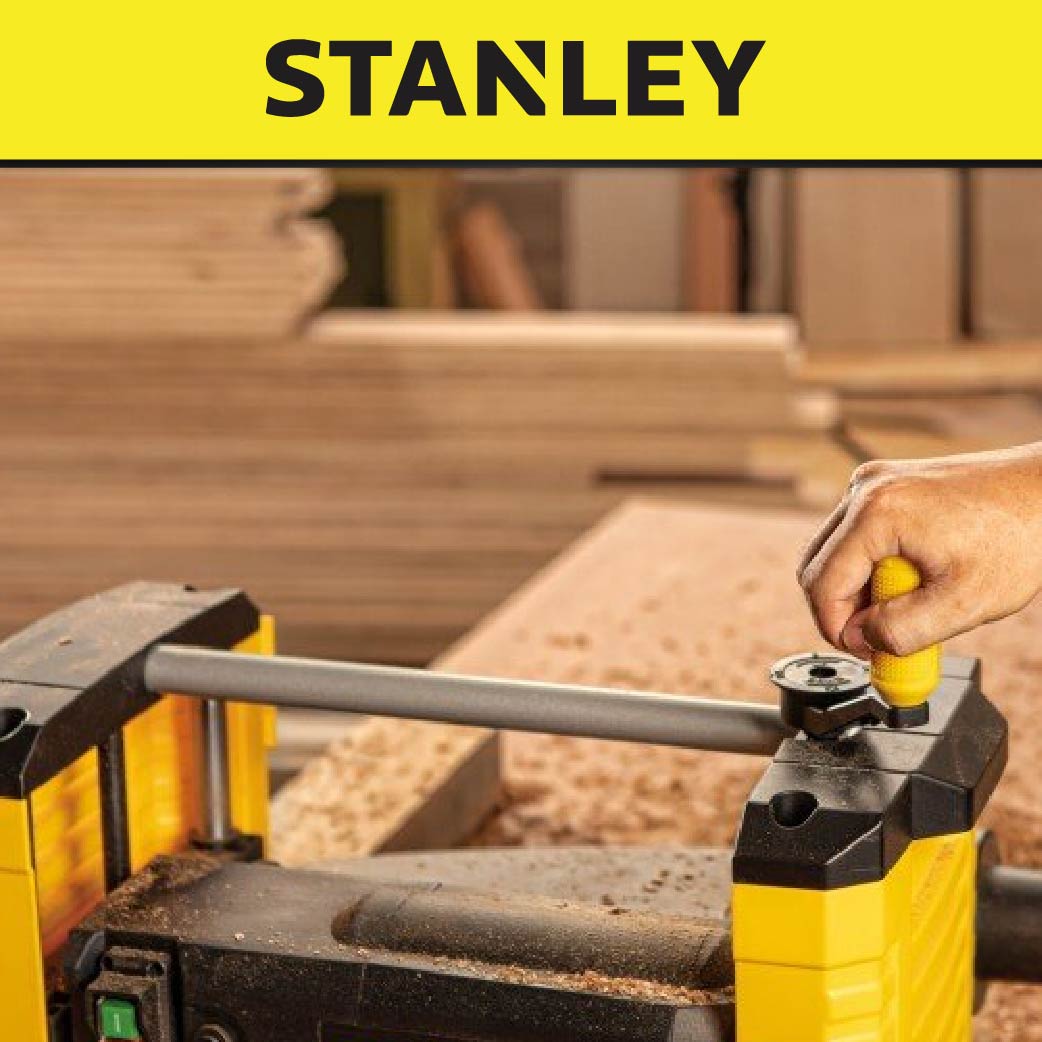 STANLEY STP18 CORDED PORTABLE TABLE WOOD PLANER 1800W 13" 330MM  ( STP18-B1 )