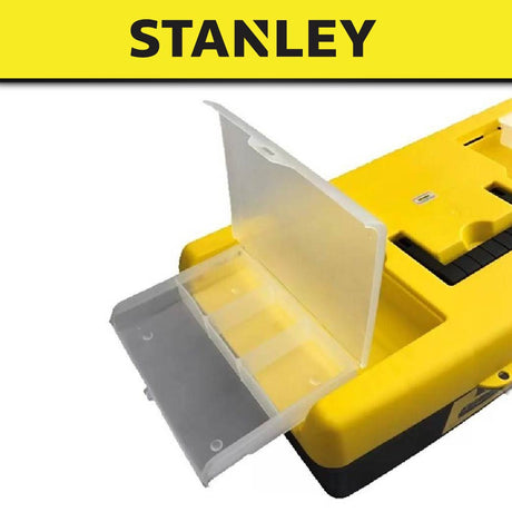 Stanley STST73696-8 Toolbox 16" w/ Slide-In Organizer