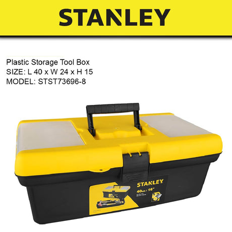 Stanley STST73696-8 Toolbox 16" w/ Slide-In Organizer