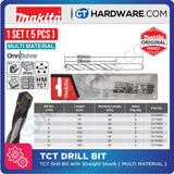 Makita TCT Drill Bit With Straight Shank 3-10 Mm Diameter | Multi Material Multiple