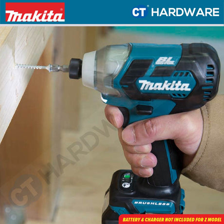Makita TD111DSME/ DWAE/ DWYE/ DZ CXT 12Vmax Cordless Brushless Impact Driver 1/4" 135NM (Body Only | 2-Battery)