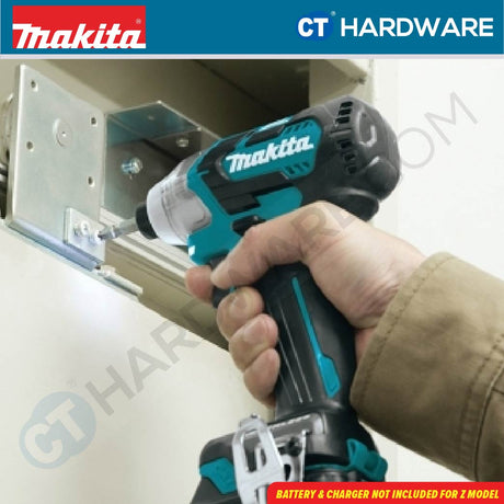 Makita TD111DSME/ DWAE/ DWYE/ DZ CXT 12Vmax Cordless Brushless Impact Driver 1/4" 135NM (Body Only | 2-Battery)