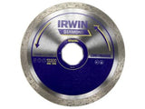 Irwin TDW105 Diamond Disc 105mm Wet Continuos 20mm Bore