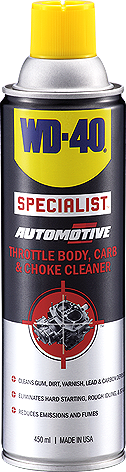 WD40 TB450ML Throttle Body, Carb & Choke Cleaner 450ML