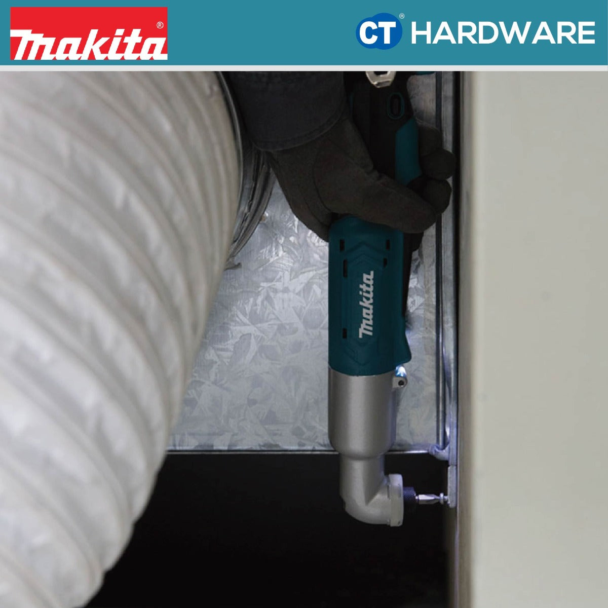 Makita TL064DWAE 12Vmax CXT Cordless Angle Impact Driver