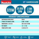 MAKITA TM3010CX6 320W 6000-20,00SPM 1.6KG