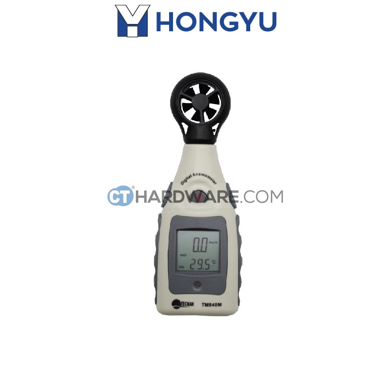 Hong Yu TM840M Tecman Digital Measurement Anemometer Wind Speed 0-30M/Sec