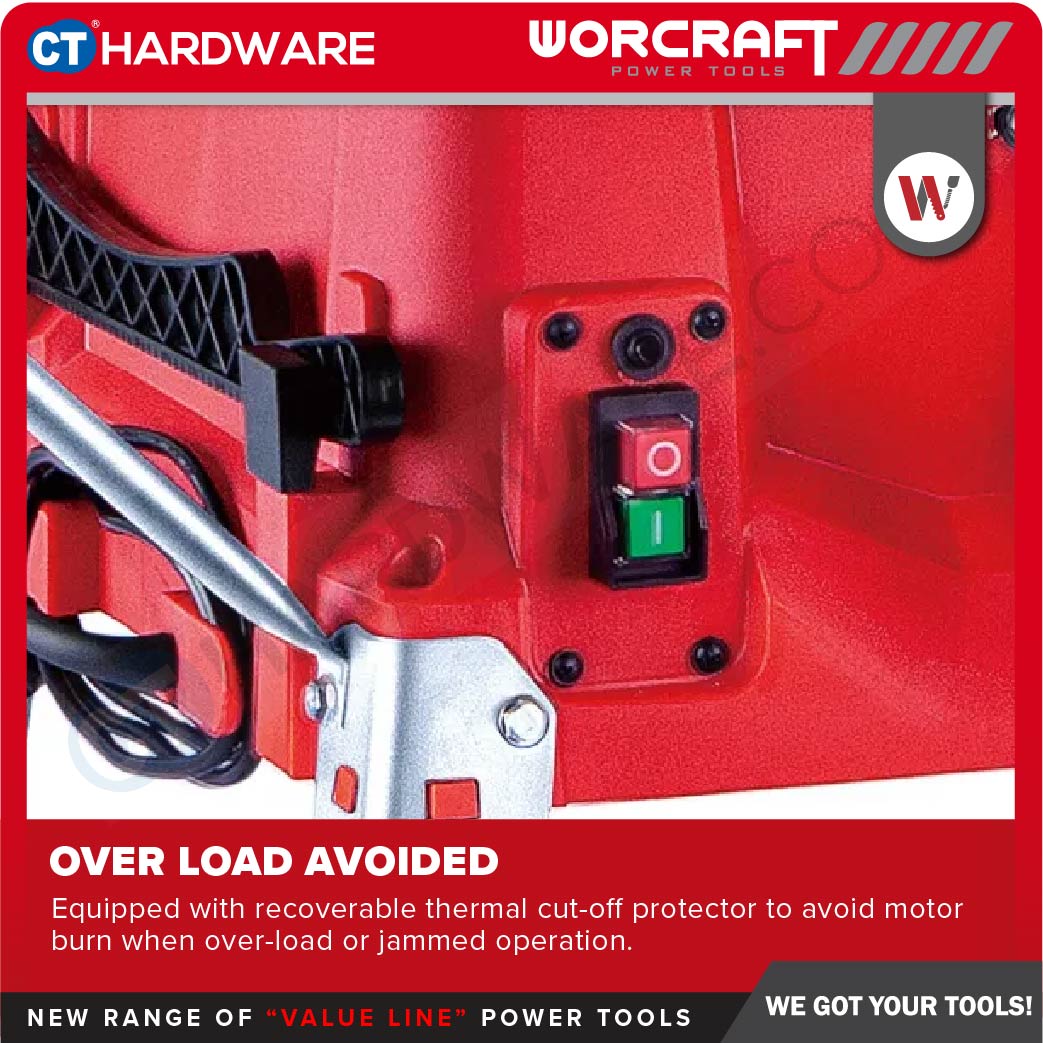 WORCRAFT TS2000A TABLE SAW 10" | 2000W | 5000RPM