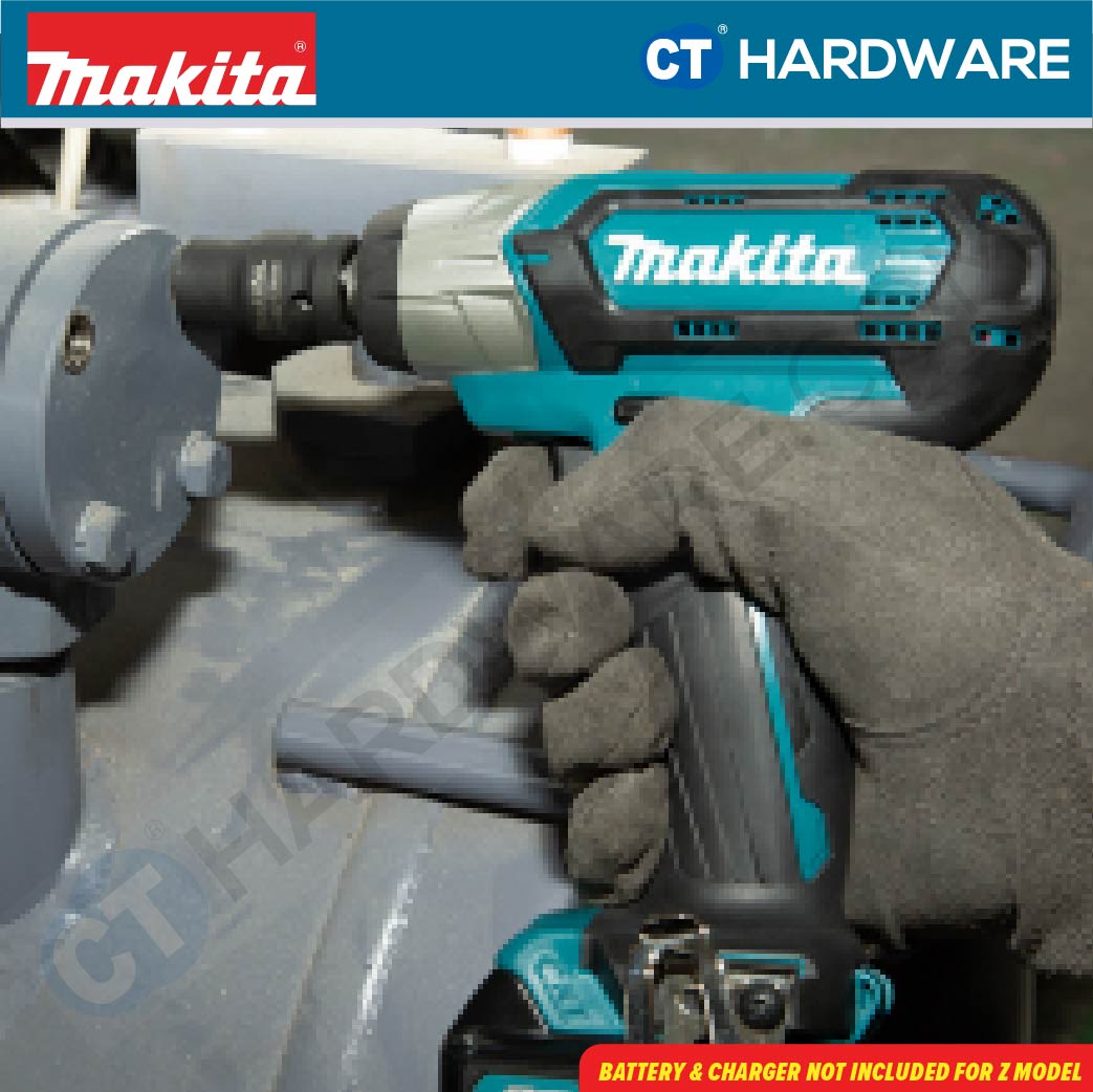 MAKITA TW141DZ CORDLESS IMPACT WRENCH 12V | 1/2" | 125W | 2600RPM | 145NM WITHOUT BATTERY & CHARGER