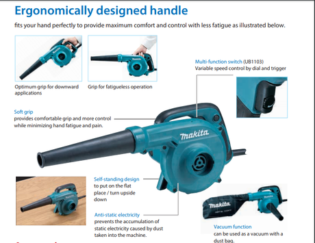 MAKITA UB1103 BLOWER