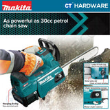 MAKITA UC004 GM101/ GZ CORDLESS CHAIN SAW 40V 14"  350MM COME WITH 1 BATTERY 4.0AH & 1 FAST CHARGER