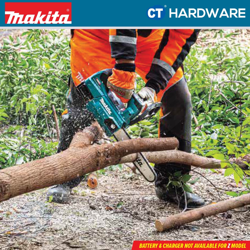 MAKITA UC004 GM101/ GZ CORDLESS CHAIN SAW 40V 14"  350MM COME WITH 1 BATTERY 4.0AH & 1 FAST CHARGER
