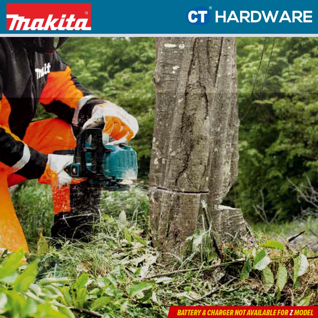 MAKITA UC004 GM101/ GZ CORDLESS CHAIN SAW 40V 14"  350MM COME WITH 1 BATTERY 4.0AH & 1 FAST CHARGER