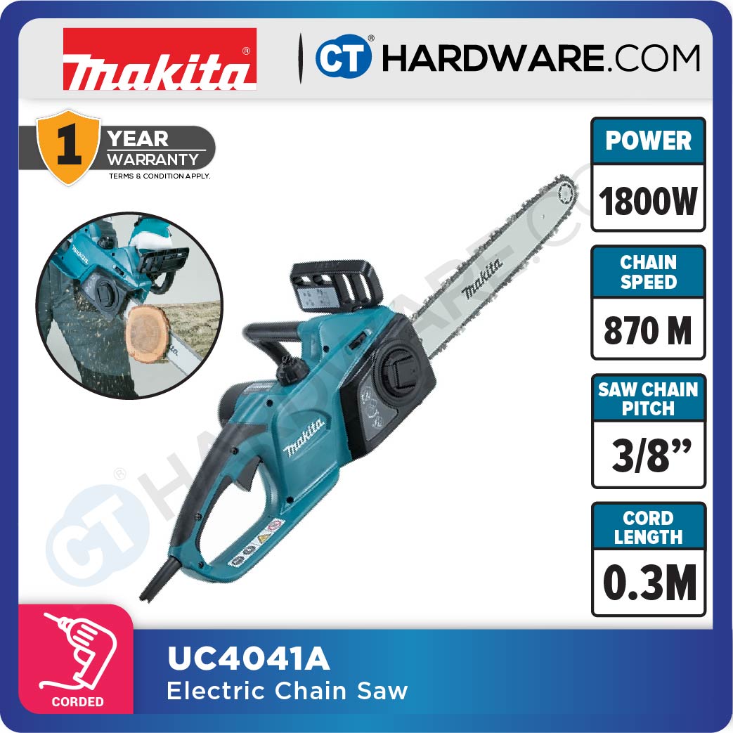 MAKITA UC4041A ELECTRIC CHAIN SAW 16" 1800W