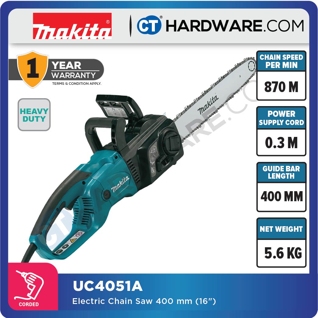 MAKITA UC4051A 400MM (16'')  CHAIN SAW