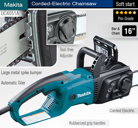 Makita UC4051A Chain Saw 16" 400mm 2000W