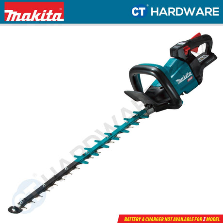Makita UH004GM201/ GZ XGT 40Vmax Cordless Brushless Hedge Trimmer 3-Speed 600mm (Body Only | 2-Battery)