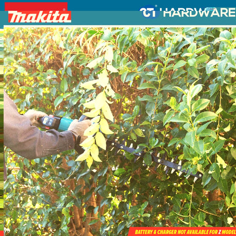 Makita UH006GM201/ GZ XGT 40Vmax Cordless Brushless Hedge Trimmer 3-Speed 600mm (Body Only | 2-Battery)