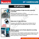 MAKITA UT001GZ 40Vmax CORDLESS MIXER WITHOUT BATTERY AND CHARGER