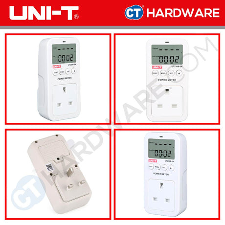 UNI-T UT230B-UK POWER ENERGY METER SOCKET 100V-260V | 2990W | 45-65HZ [ UT230BUK ]
