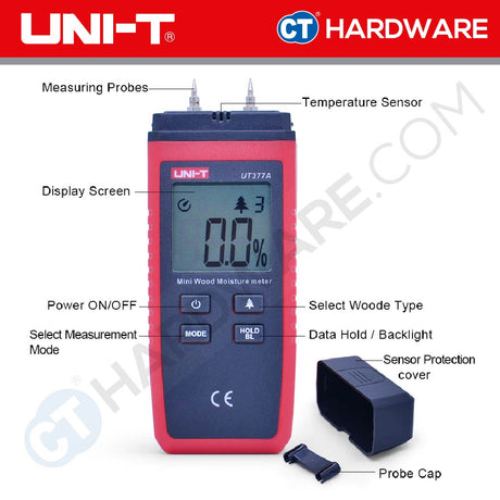 UNI-T UT377A DIGITAL WOOD MOISTURE METER