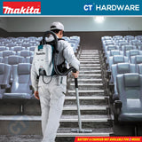 MAKITA VC008GZ CORDLESS BACKPACK VACUUM CLEANER 40VMAX | 18 kPa | 2.4 m³/min WITHOUT BATTERY AND CHARGER