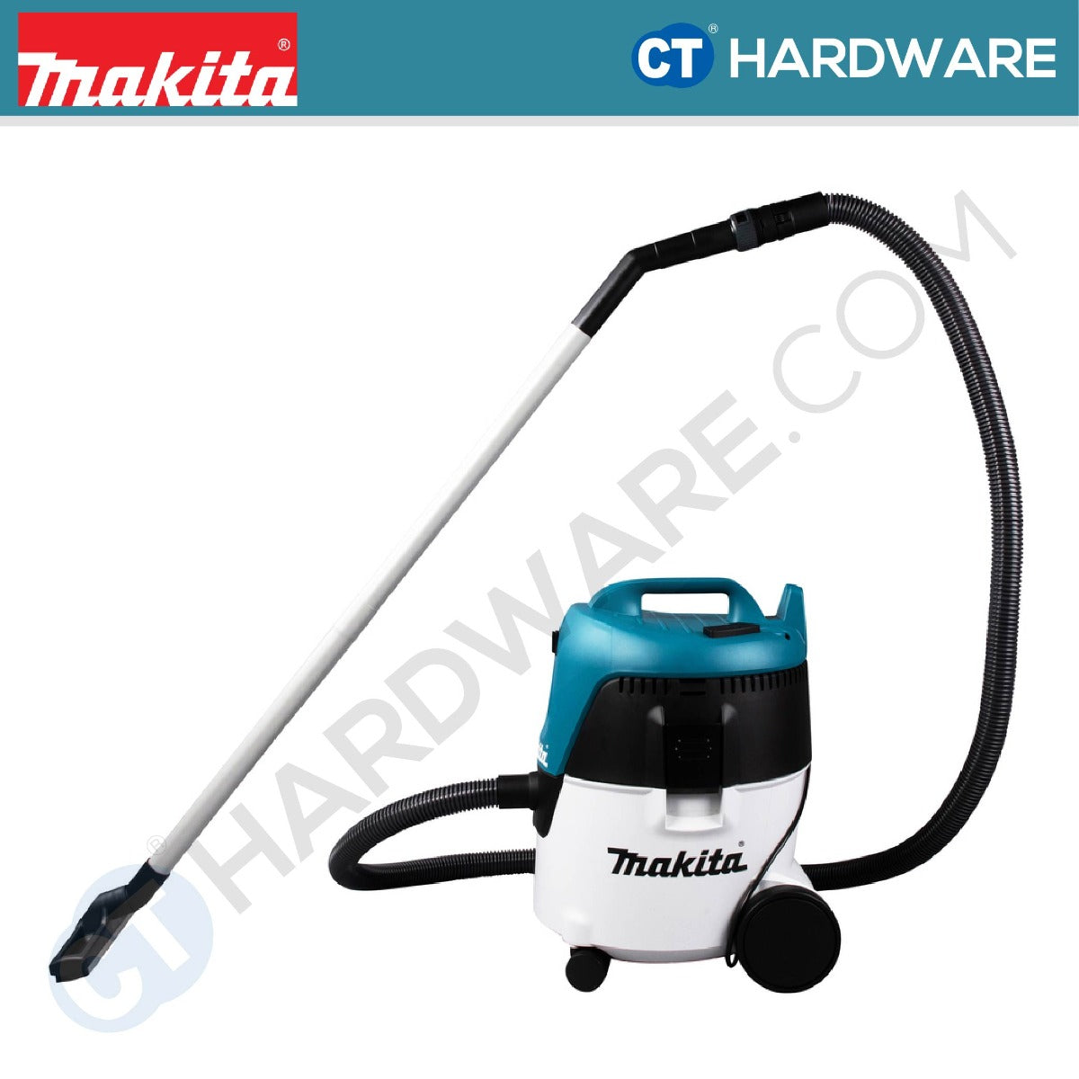 MAKITA VC2000L CORDED VACUUM CLEANER WET & DRY 21KPA DUST 20L WATER 13L