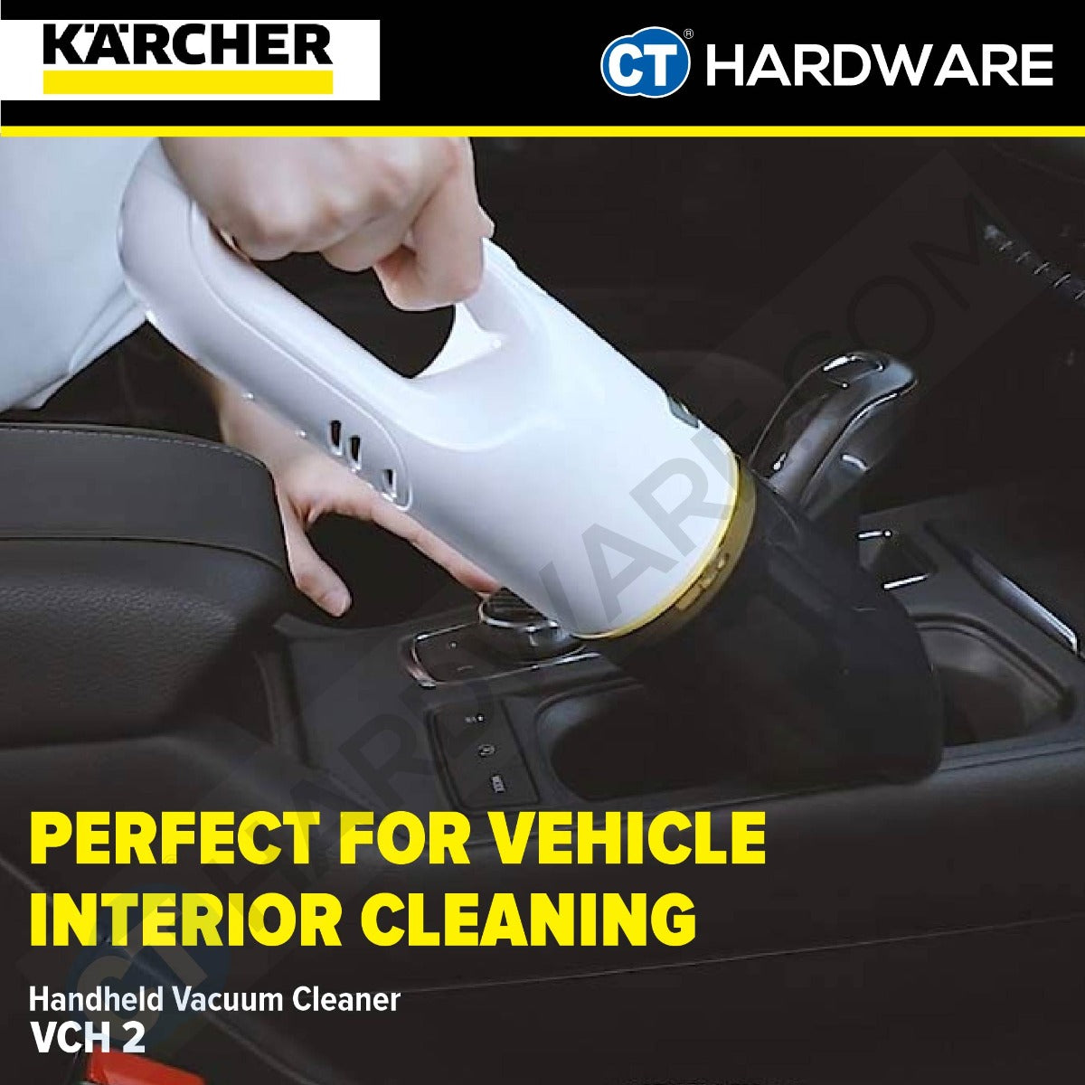 Karcher VCH 2 Cordless Handheld Vacuum Cleaner 7.2V [VCH2 | 11984000]