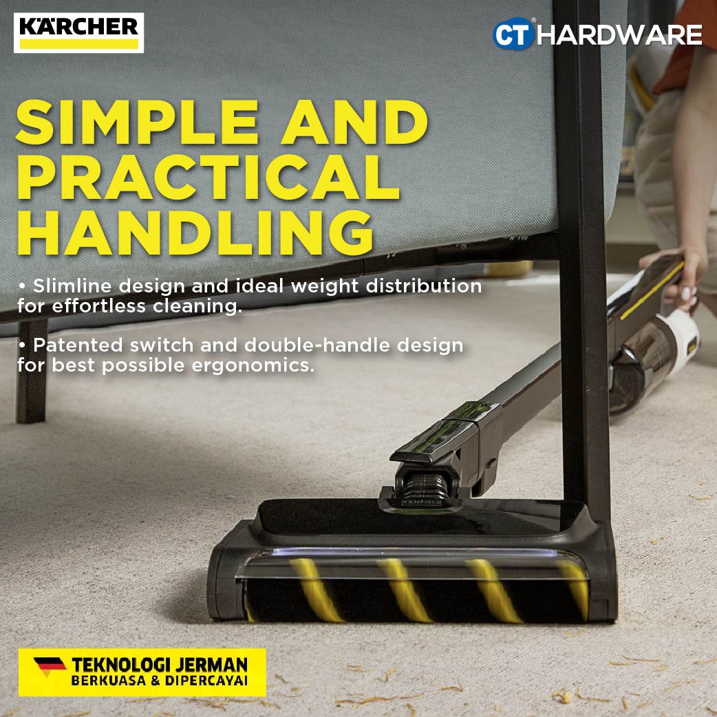 Karcher VCS 5 CORDLESS Upright Vacuum Cleaner 25.2V 2.5Ah [ VCS5CORDLESS | 11982950]