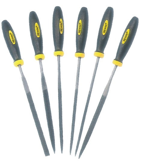 Rewin 6pcs Needle File Set 3mmx150mm WCD29103
