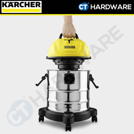 [COMBO-BUNDLE] Karcher WD1 CLASSIC Vacuum Cleaner + K2.360 High Pressure Washer [WD1CLASSIC + K2360]