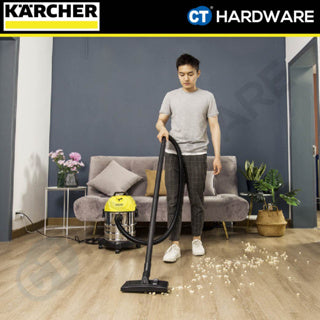 [COMBO-BUNDLE] Karcher WD1 CLASSIC Vacuum Cleaner + K2.360 High Pressure Washer [WD1CLASSIC + K2360]