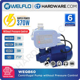WELFLO WEQB60 CENTRIFUGAL PUMP 1" 370W 35L / MIN 30M / H [ BODY ONLY ]