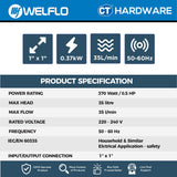 WELFLO WFSM60 SMART SELF-PRIMMING VORTEX PUMP [ BODY ONLY ]