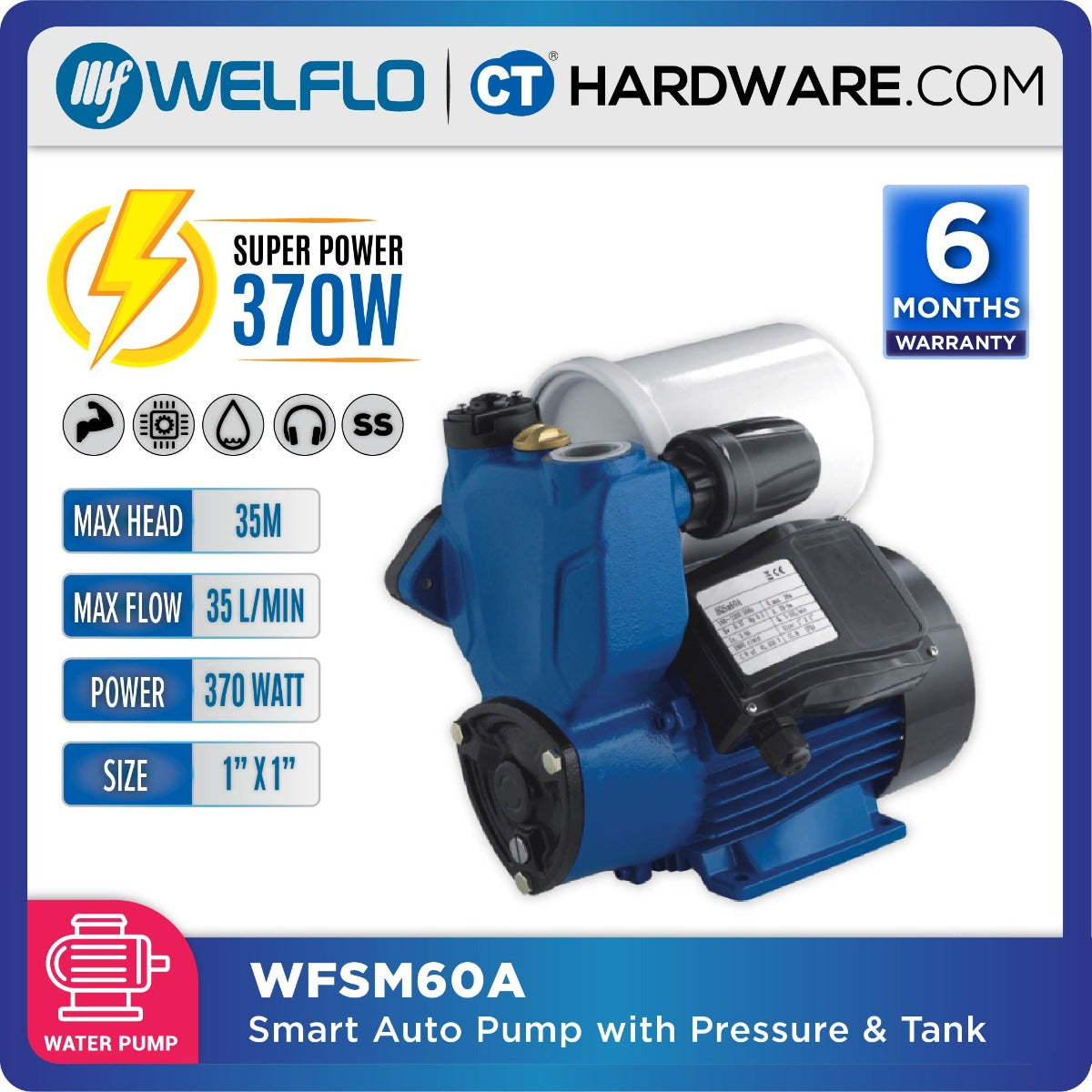 WELFLO WFSM60A VORTEX PUMP
